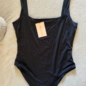 Black SHEINBAE square neck bodysuit Large
